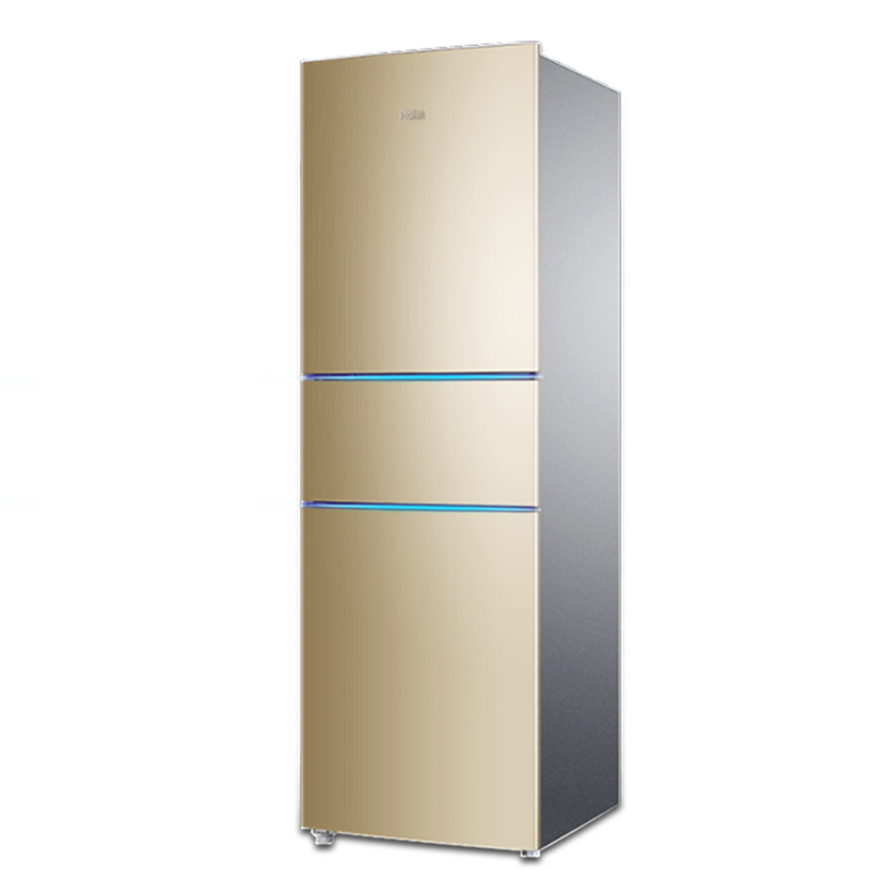 海尔haier冰箱三门家用软冷冻风冷无霜冰箱除味冷藏电冰箱小型节能216