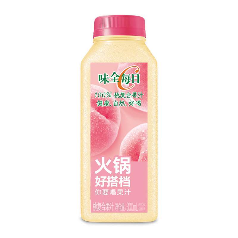 限地区88vipweichuan味全每日c桃汁300ml12件