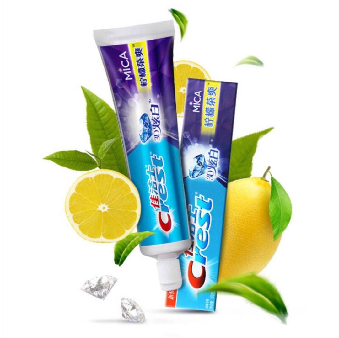 京东plus会员:佳洁士(crest)3d炫白 柠檬茶爽 牙膏180g*13件