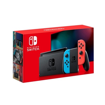 闭眼买、再降价：Nintendo 任天堂 日版 Switch 游戏主机 续航增强版 红蓝 TJ1659.97元 包邮（双重优惠）(补贴后1657.32元)