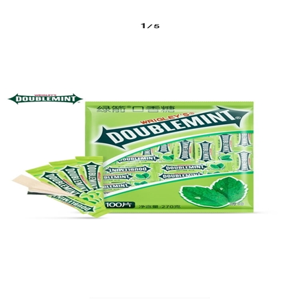 京东特价APP:绿箭 原味薄荷口香糖约100片袋装