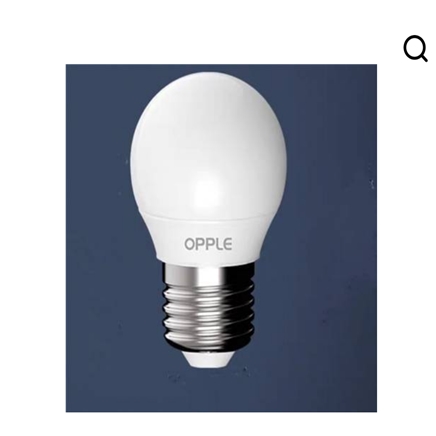 OPPLE 欧普照明 LED灯泡 家用E27螺口 2.5瓦白光1.9元包邮