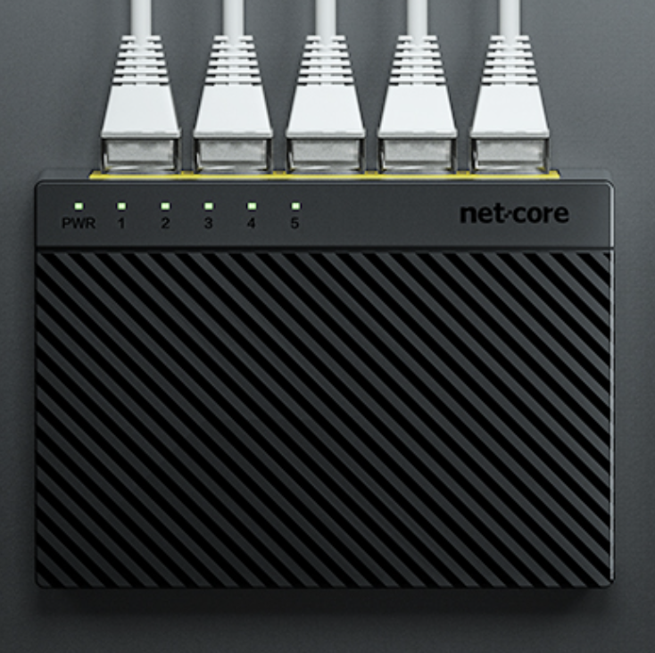netcore 磊科 S5G 5口千兆以太网交换机