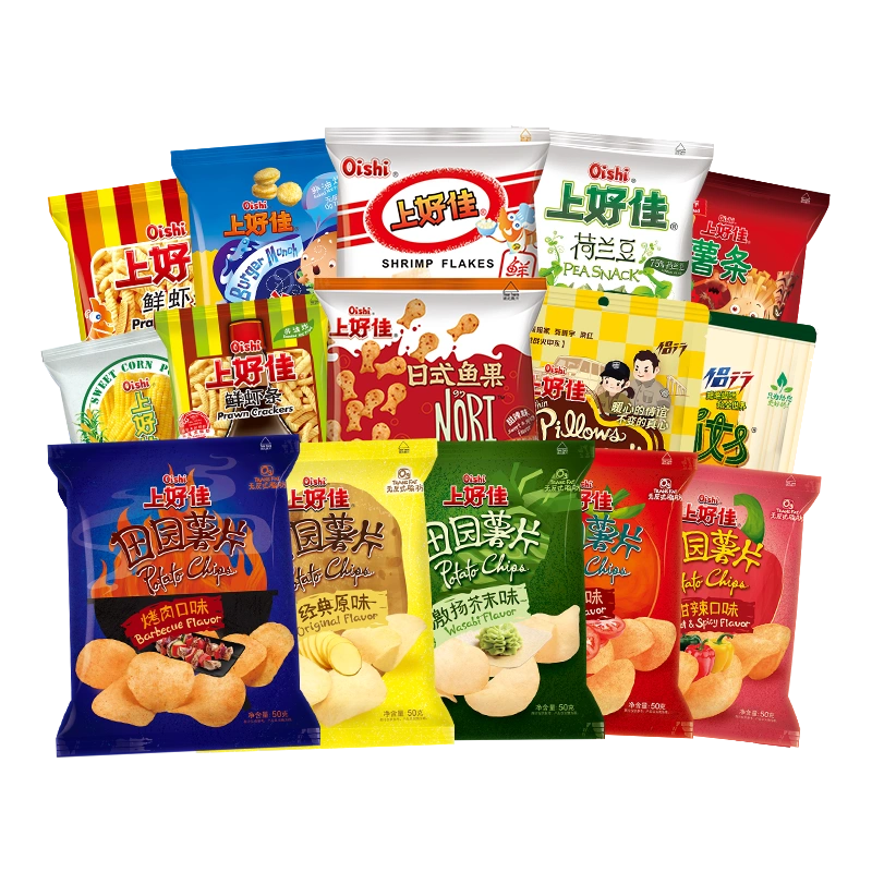 天猫商城上好佳 休闲食品囤货*10件