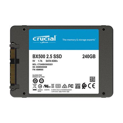 crucial 英睿达 BX500系列 SATA3 固态硬盘 24