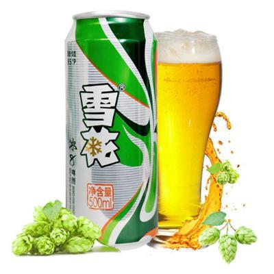 新低snowbeer雪花啤酒冰8500ml5听