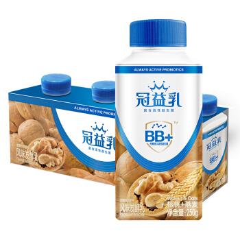 蒙牛 冠益乳 燕麦核桃味酸奶 250g*4盒*6件 65.28元(折10.88元/件)