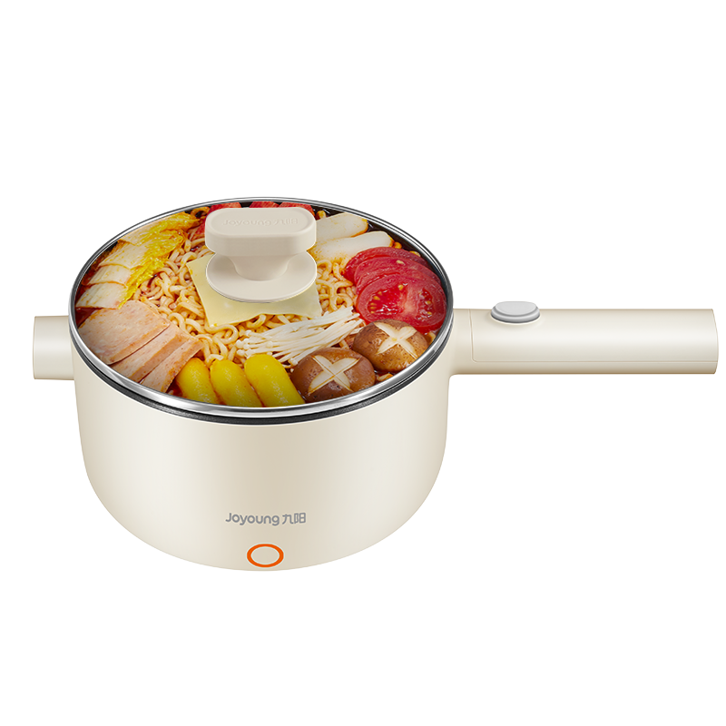 九阳joyoung15l迷你容量电火锅电煮锅火锅锅家用多功能锅电热锅健康不