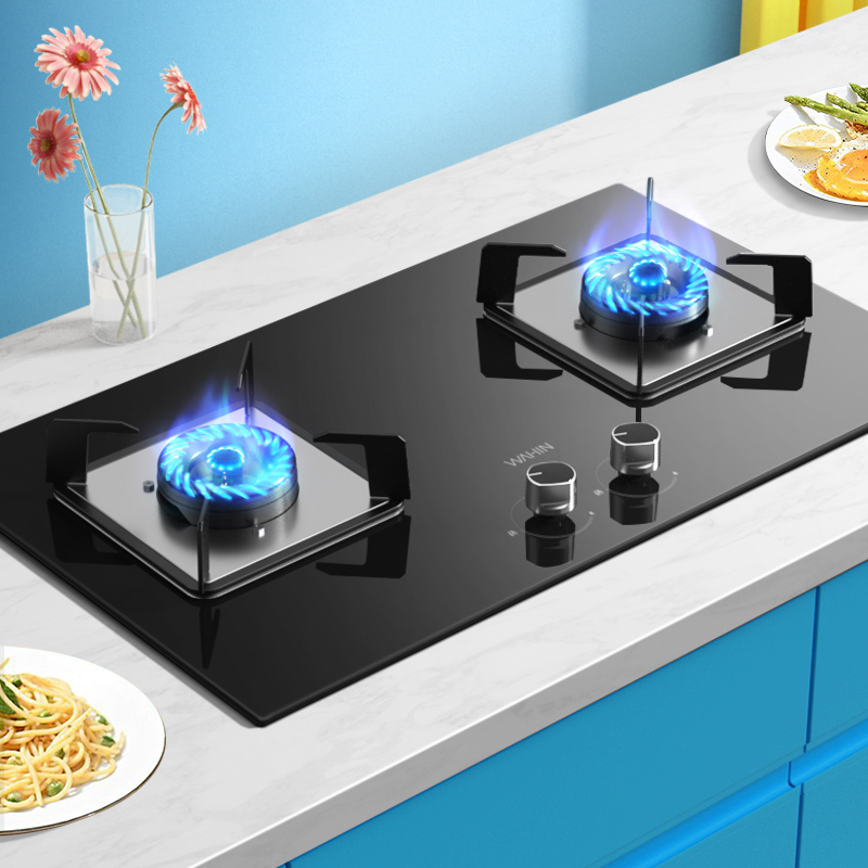 2kw双灶家用天然气猛火灶煤气台嵌两用厨房灶具 789元