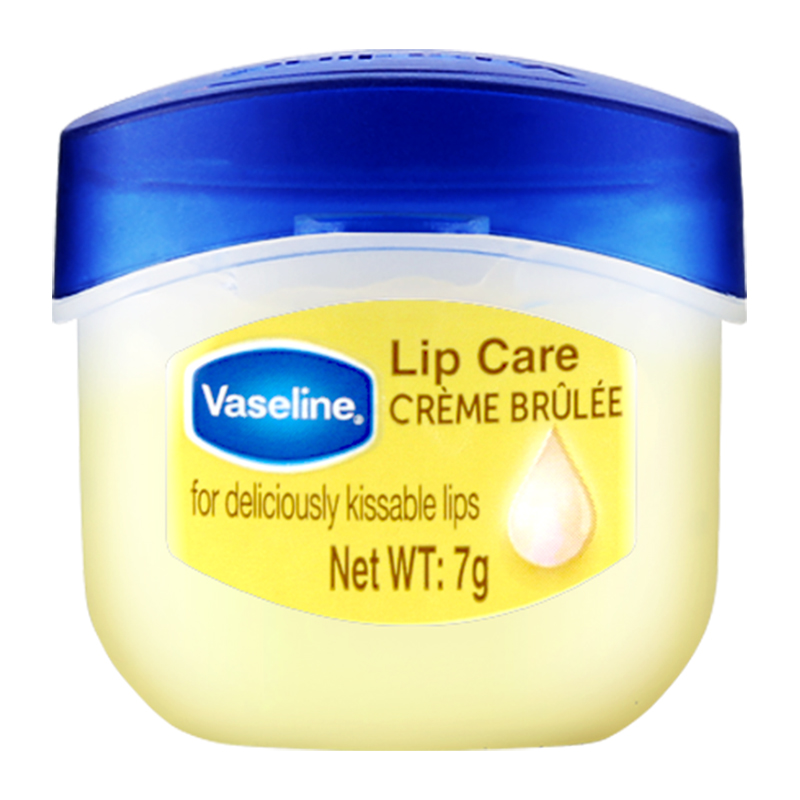 凡士林经典修护保湿焦糖布丁味润唇膏7g滋润补水护唇膏唇部护理