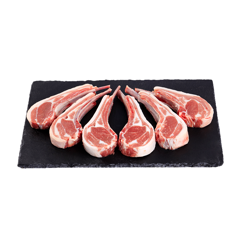 拍3件宁鑫盐池滩羊法式羊排小切420g袋羊肉生鲜羊排宁夏滩羊烧烤食材