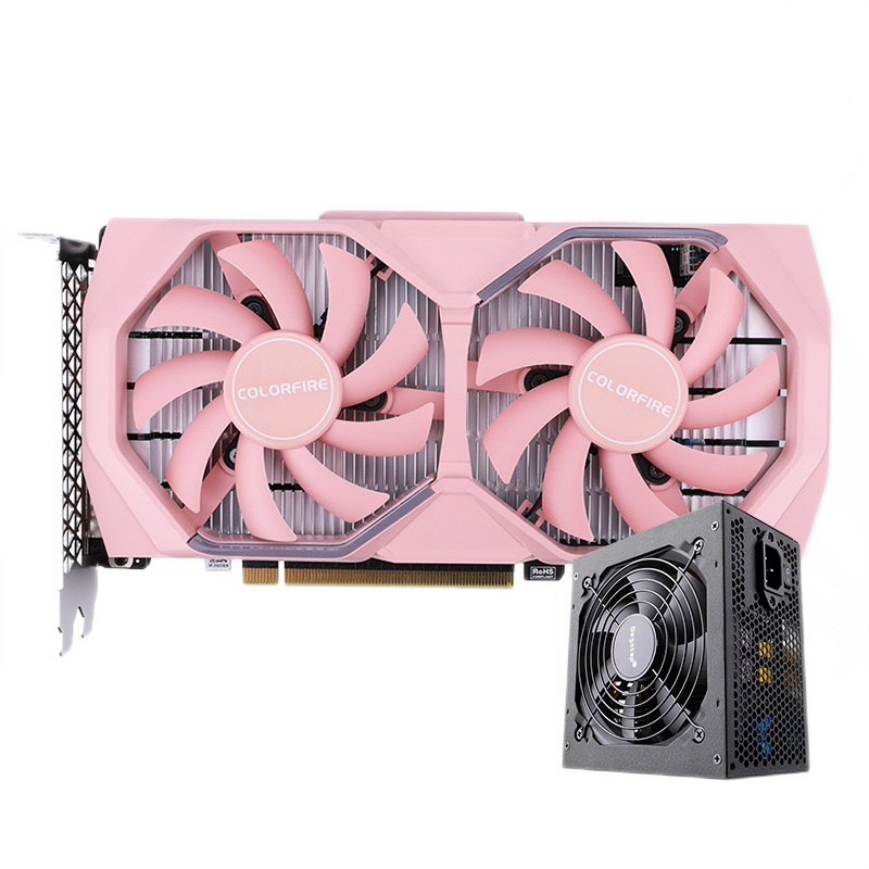 七彩虹镭风colorfiregtx1660super元气满满oc台式电脑电竞游戏显卡