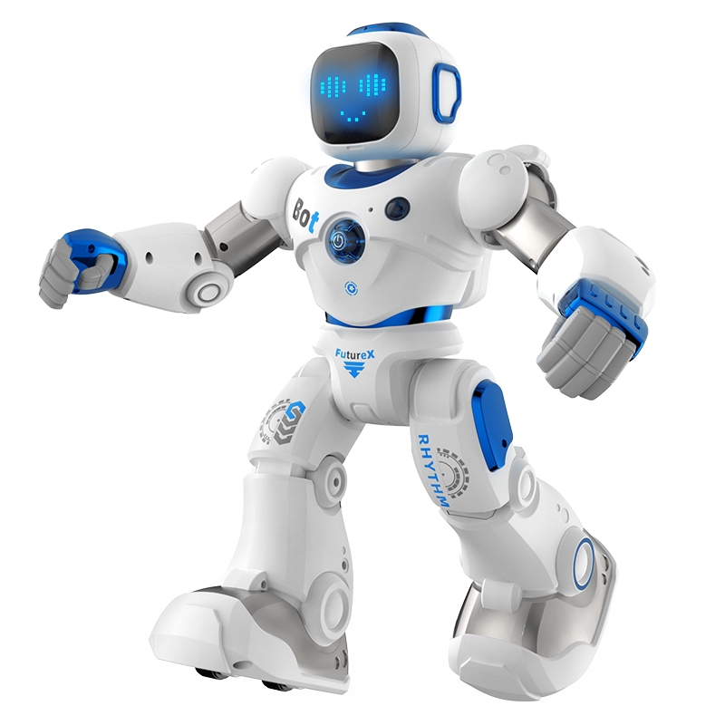 盈佳 大型40cm智能机器人玩具 连蓝牙app控制电动遥控机器人 可编程