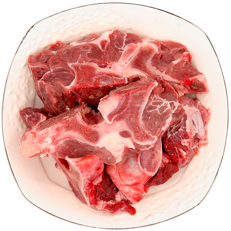 拍4件 伊赛 国产牛脊骨肉段 牛蝎子 700g/袋 谷饲生鲜 深度排酸72h