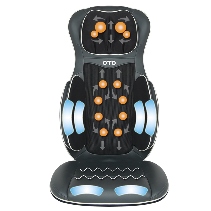 【上市集团】oto 按摩垫家用全身颈部颈椎腰部背部肩部臀部按摩椅垫