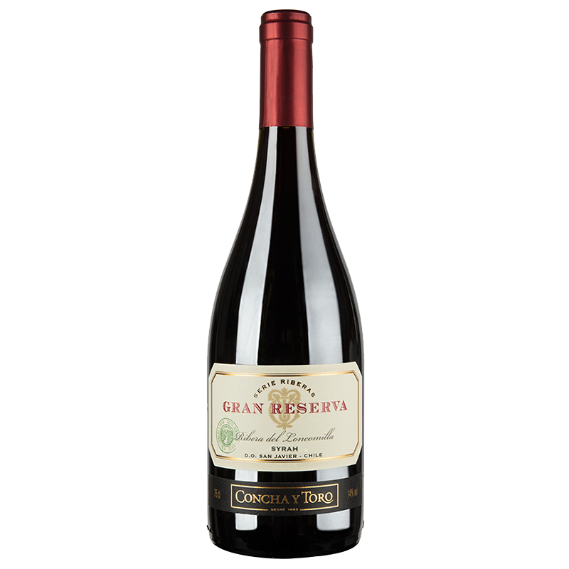 拍3件 plus会员:干露(concha y toro)典藏进口西拉干红葡萄酒750ml单