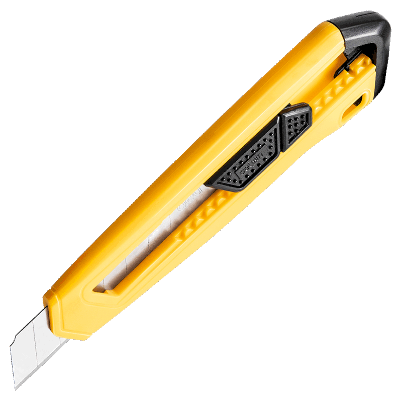 得力(deli) 大号自锁美工刀  8刀头金属壁纸刀壁纸刀裁纸刀地毯刀工业