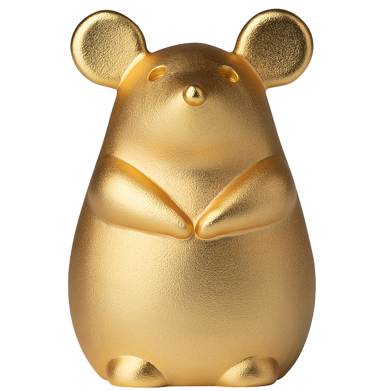 《金韵天成十二生肖》家居饰品 生肖摆件 十二生肖之鼠