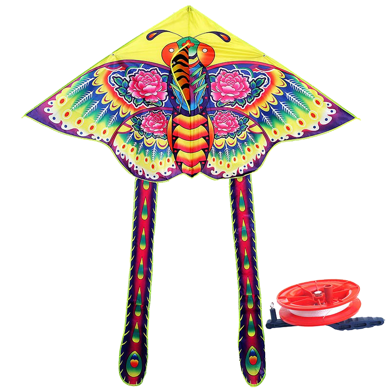 风筝大型儿童潍坊成人特大蝴蝶风筝轮盘线轮高档亲子户外玩具生日礼物