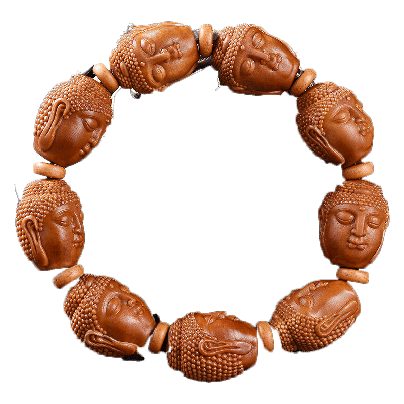 盘道橄榄核手串大日如来佛珠释迦牟尼佛文玩核雕苏工大师陈国栋刻1624