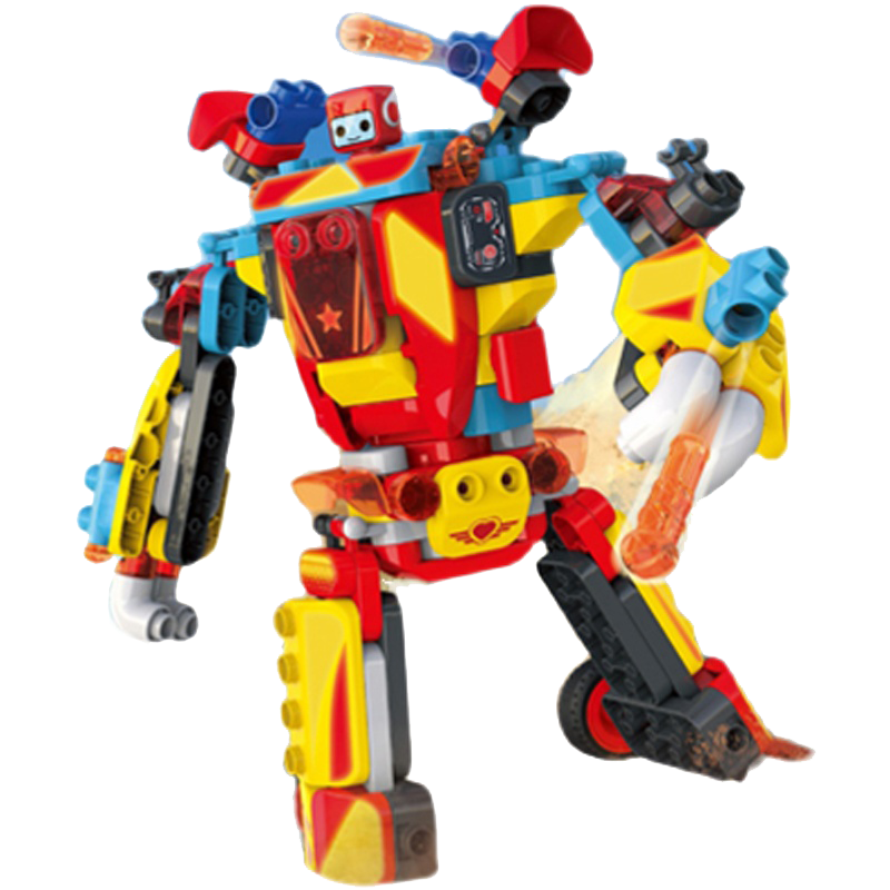 布鲁可 61129 布鲁可光辉勇士 战队系列积木拼搭    279元