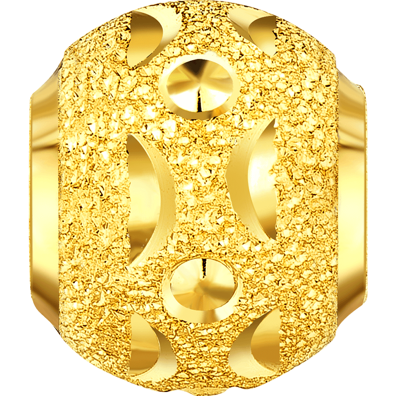 luckymeluckyme十二生肖足金转运珠约15g