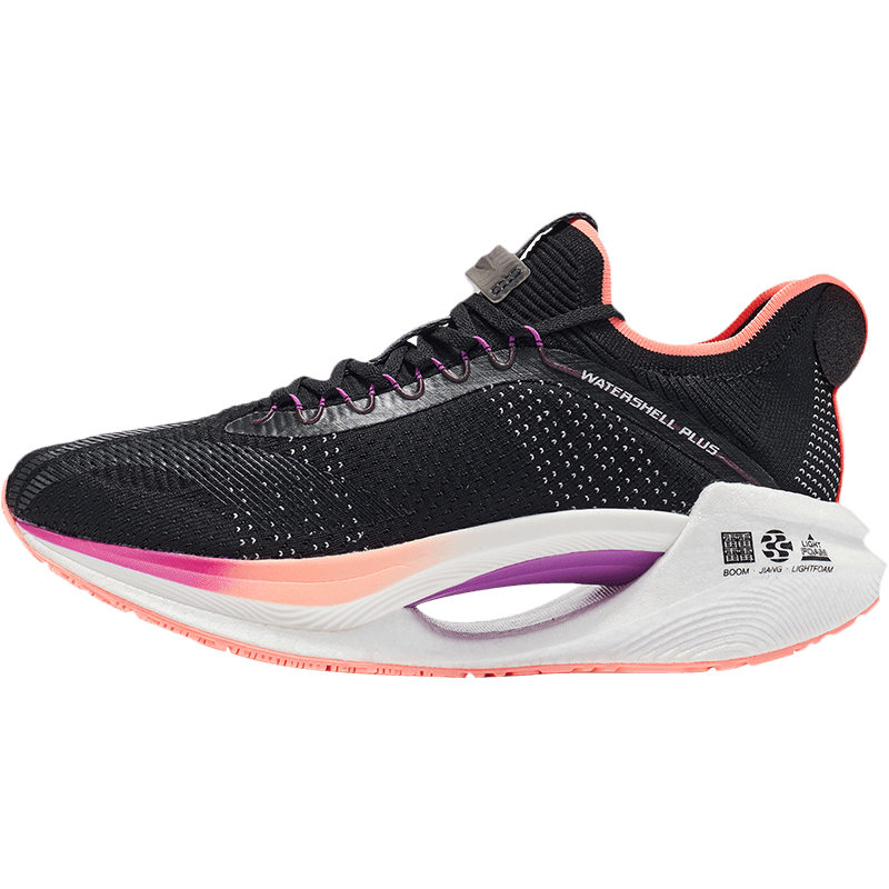 李宁男鞋跑步鞋2021绝影essential男子一体织反光回弹减震跑鞋arhr125