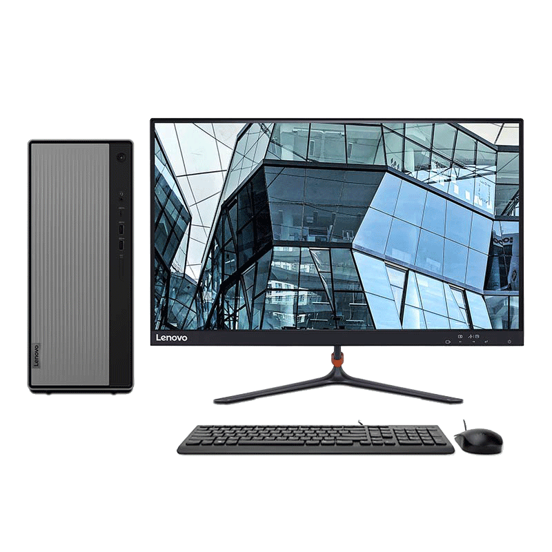 联想(lenovo)天逸510s 个人商务台式机电脑整机(ryzen锐龙5-3500u 8g