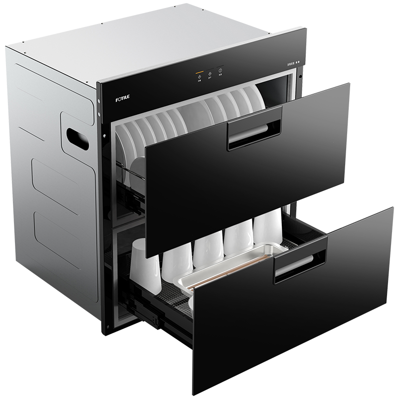 京东京造消毒柜家用立式大容量二星级小型消毒碗柜商用厨房餐具茶杯