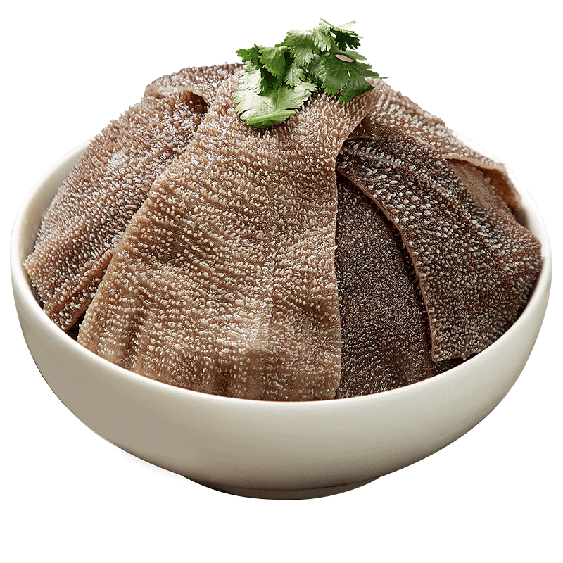 拍5件潮夫道黑毛肚切片250g脆毛肚涮火锅食材关东煮生鲜牛肚千层肚牛