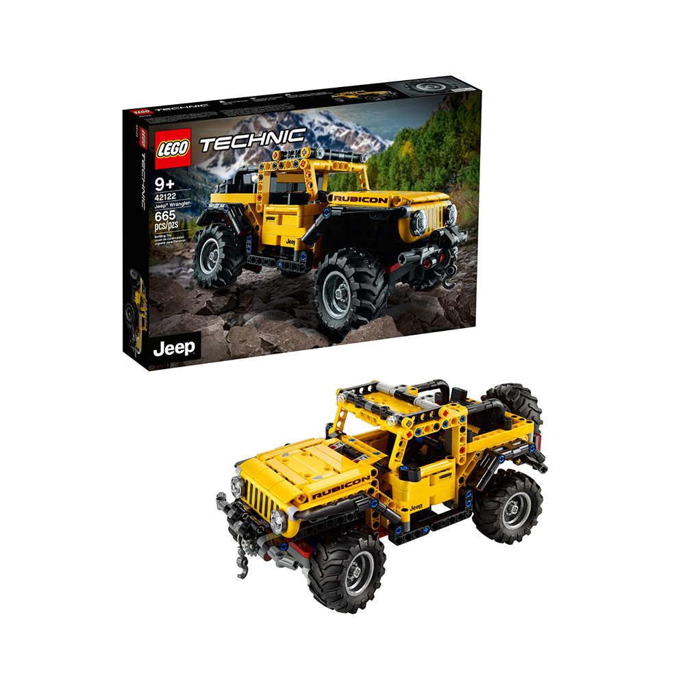 lego乐高积木拼装玩具机械组jeep? 吉普牧马人 42122益智拼插 305.