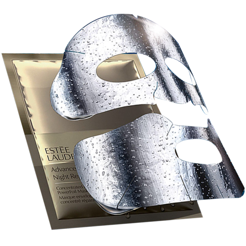 雅诗兰黛小棕瓶双层面膜8片密集修护肌透面膜半瓶小棕瓶精粹补水保湿