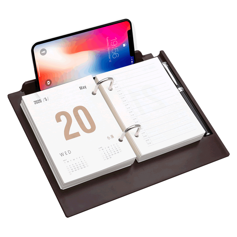 日历2022年创意手撕桌面摆件台历定制高档商务牛年企业办公桌台历广告