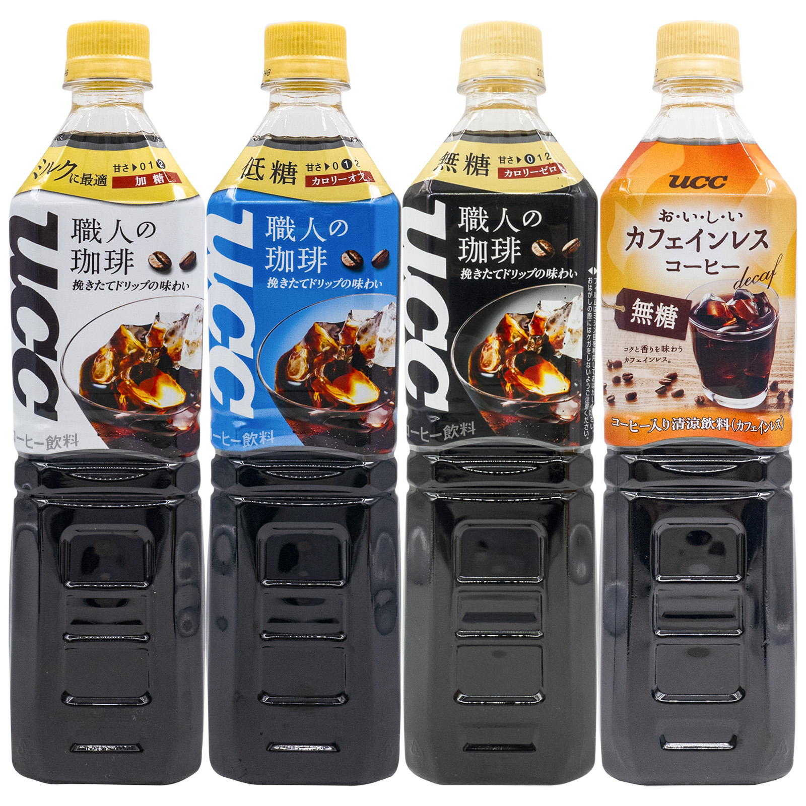 現貨日本進口ucc悠詩詩職人咖啡無糖低咖啡因原味大瓶飲料品930ml