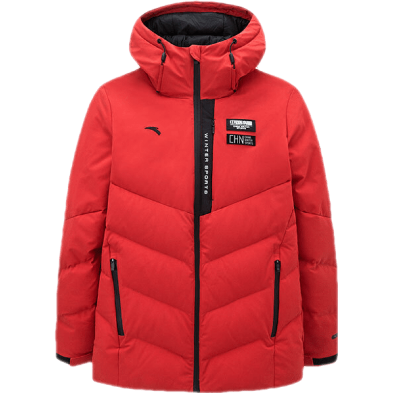 descente迪桑特加拿大速滑队联名男子短款立领羽绒服冬季