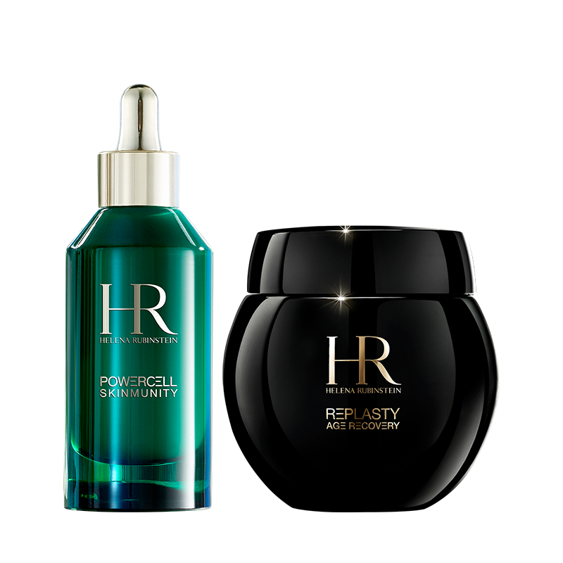 hr赫莲娜愈颜修护明星套装明星精华绿宝瓶面霜护肤套装修护黑绷带新老