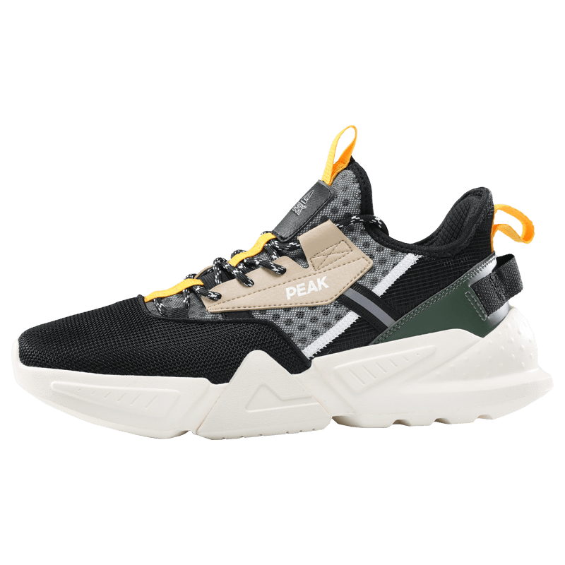 匹克(peak)休闲鞋男魔弹科技软弹舒适防滑时尚潮流运动鞋 de130087 de