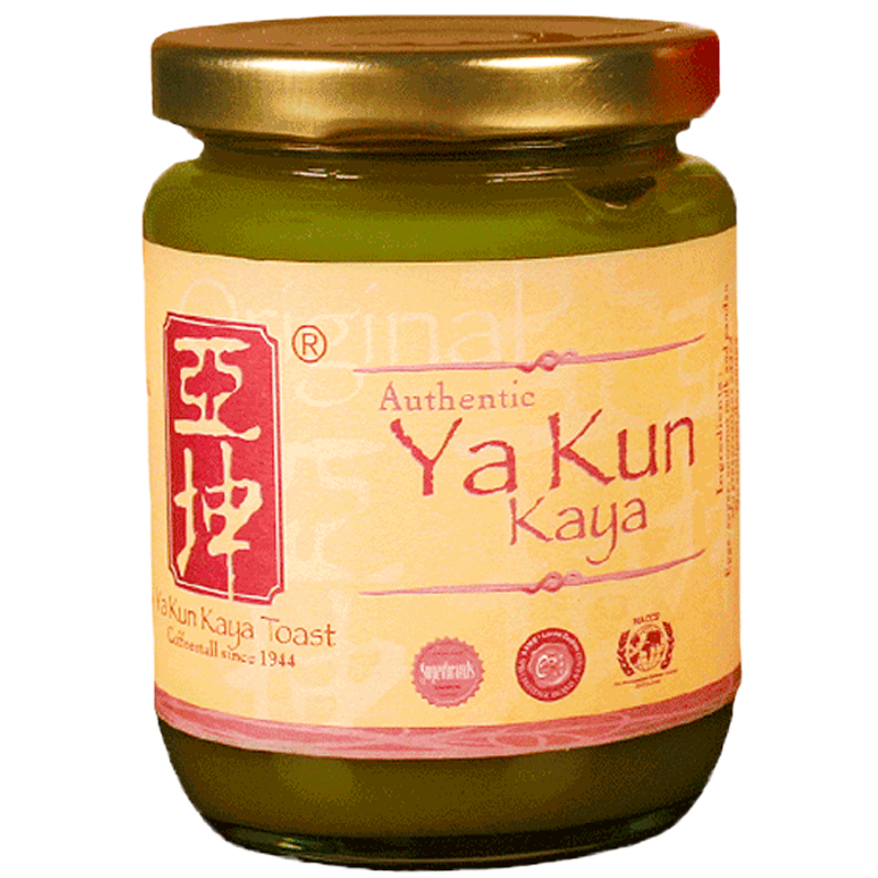 拍4件 新加坡进口亚坤ya kun咖椰酱kaya酱290g 吐司夹心酱蛋黄酱面包