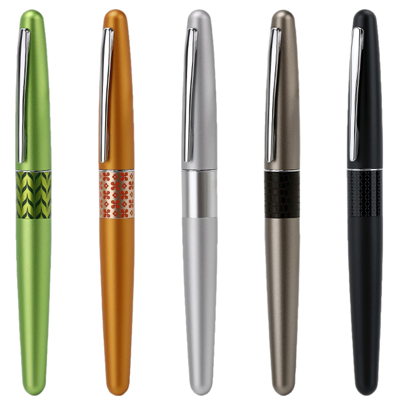 日本pilot百乐88g钢笔学生书法练字笔商务签字笔金属笔杆 动物纹