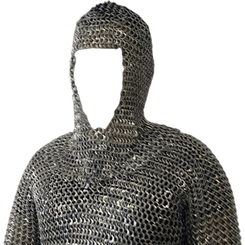 拍3件 高品质锁子甲 【平价款头巾】链甲帽子特惠装具 中世纪盔甲板