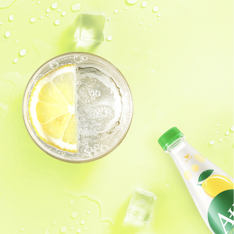 【天猫u先】统一a-ha柠檬味气泡水饮料*6瓶 9.9元