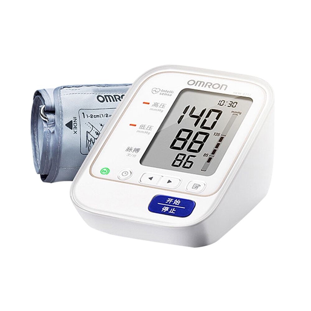 欧姆龙(omron)电子血压计hem-8713智能家用精准全自动上臂式207.18元