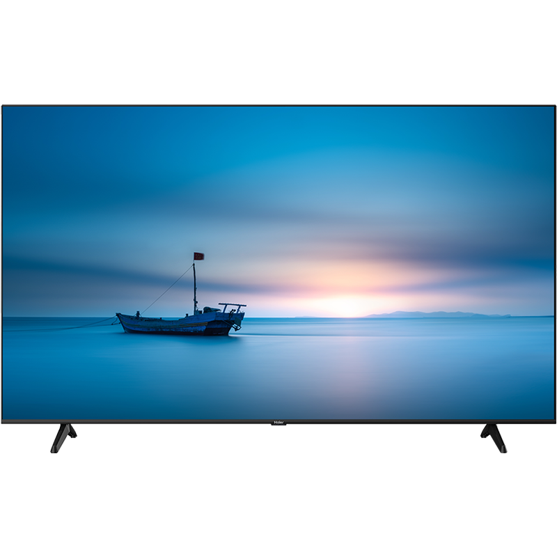 海尔电视 4k超高清全面屏ai语音智能平板电视机 可连wifi 65英寸8k