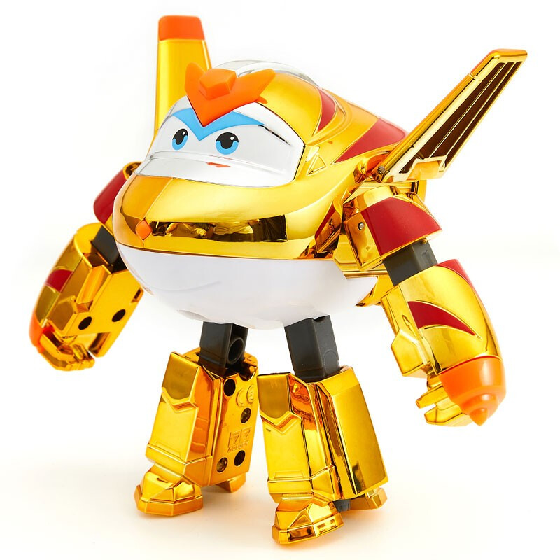 奥迪双钻超级飞侠9玩具大号变形机器人飞机金小子750231    67元