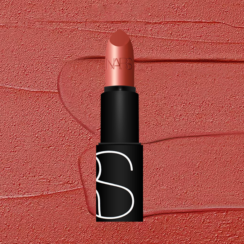 国内现货nars魔方唇膏72色口红缎光13tolede黑管豆沙色16g