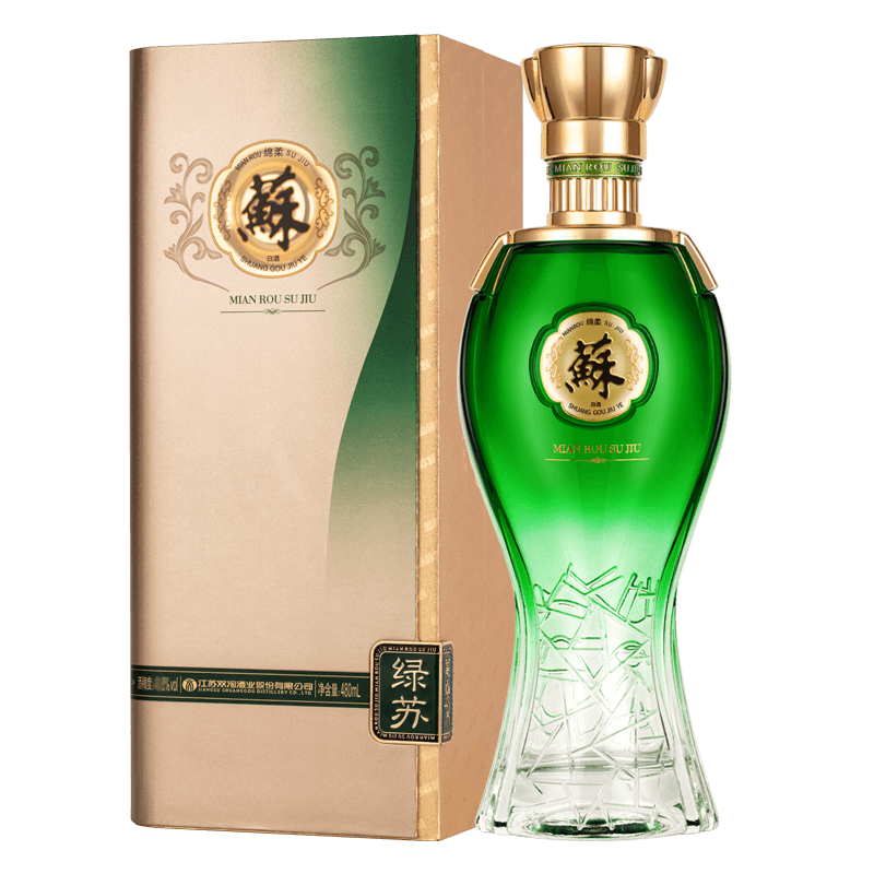 双沟苏酒 绿苏 40.8度 浓香型白酒 480ml 单瓶装 713元