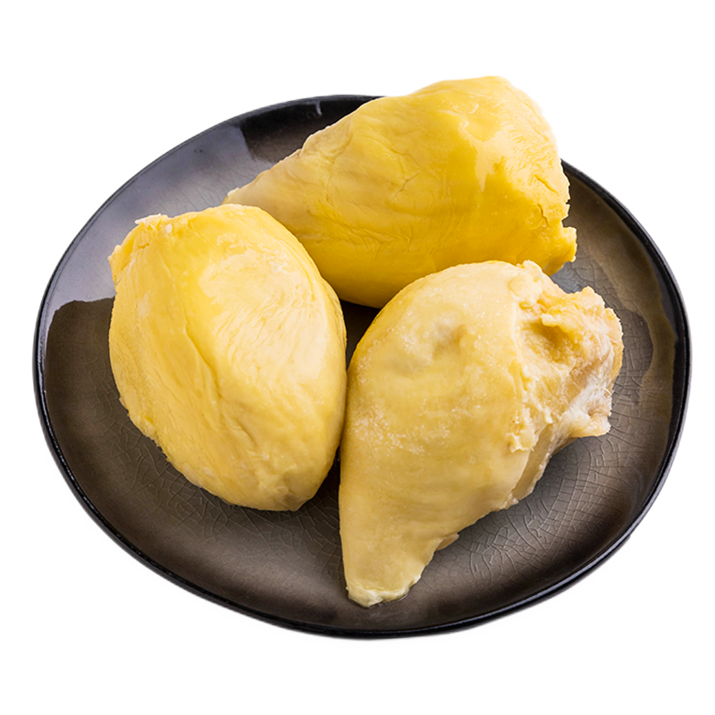 泰国金枕头冷冻榴莲肉带核新鲜水果生鲜1kg急速冷冻现货
