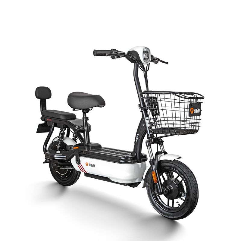 雅迪电动车3c新国标48v24ah锂电可提电瓶车男女成人小型两轮代步电动