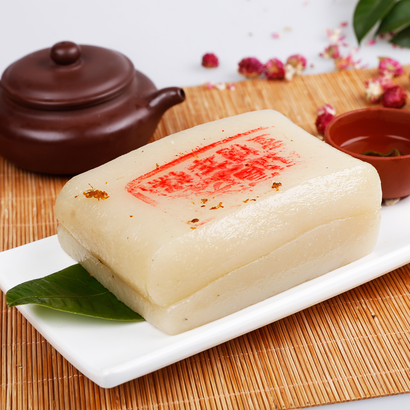 黄富兴桂花糕白糖年糕传统手工糕团糯米苏州特产网红美食老式糕点