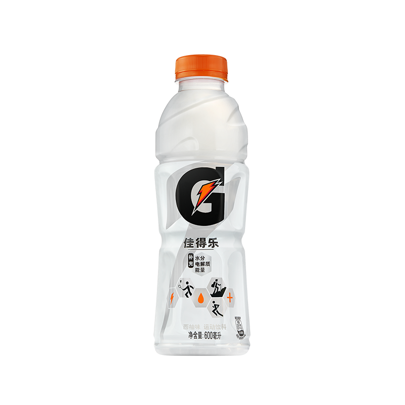 佳得乐 gatorade 西柚味 功能运动饮料整箱 600ml*15瓶 跑步健身 百事